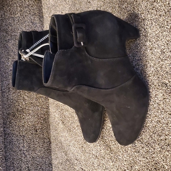 NEW Sam Edelman Margaret Suede Anthropologie Ankle shoes boots sz 7.5 - Picture 5 of 12